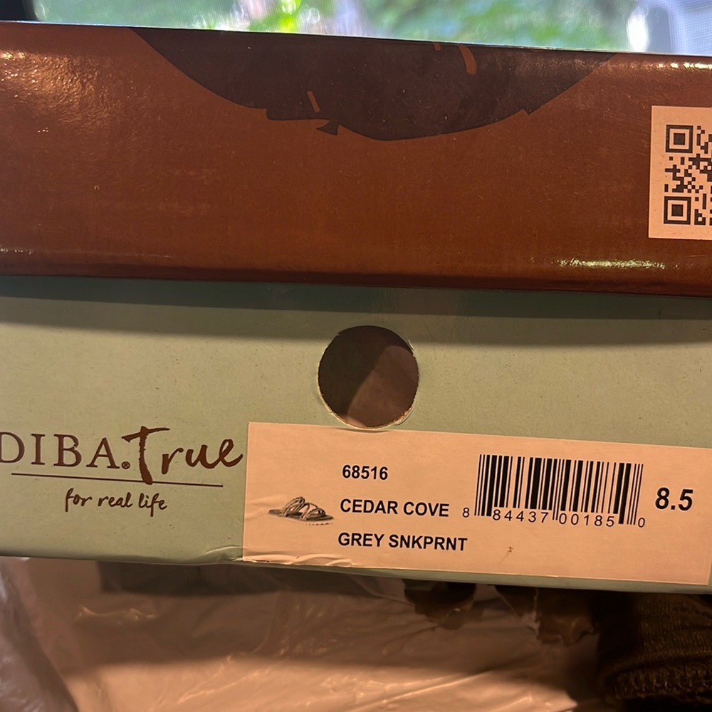 NIB Diba True Cedar Cove Snake Print Slip On Sandal Size 8.5 and 9 - Picture 6 of 6
